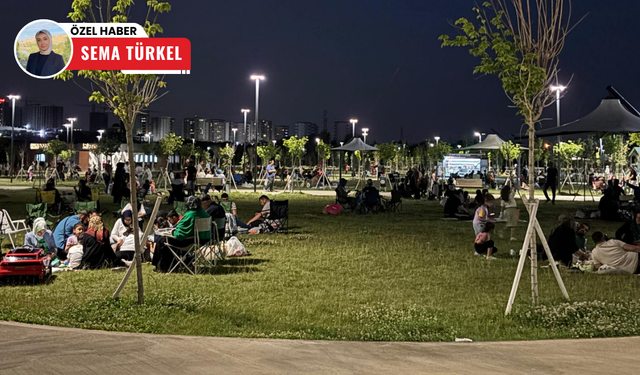 Serinlemek isteyenler Sincan Park’a akın etti