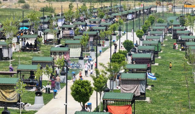 Sincan Park’ta mangal sezonu başladı