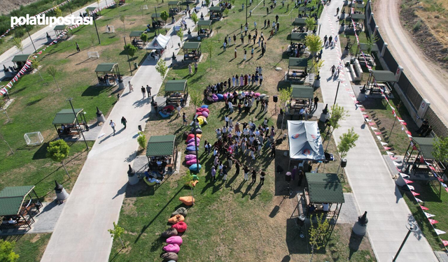 Sincan Park'ta YKS sonrası gençlere özel mangal partisi