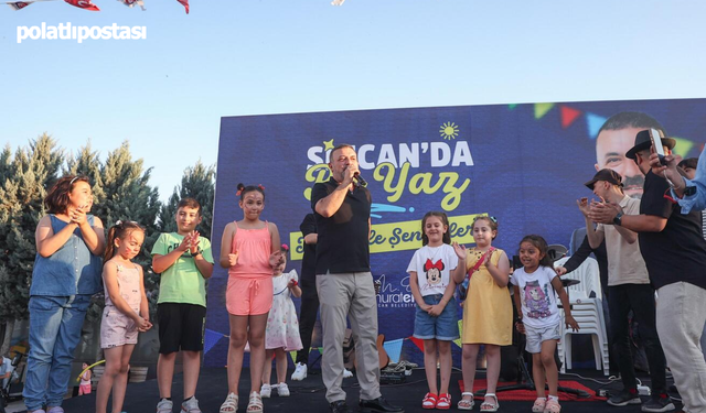 Sincan'da yaz coşkusu başladı: Geleneksel mahalle şenlikleriyle çocuklar eğlenceye doydu!