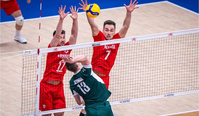 A Milli Erkek Voleybol Takımı Polonya’ya 3-0 mağlup oldu