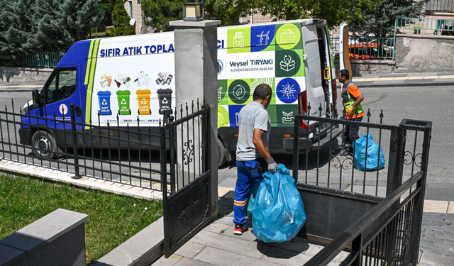 Altındağ Belediyesinden çevre dostu geri dönüşüm hamlesi