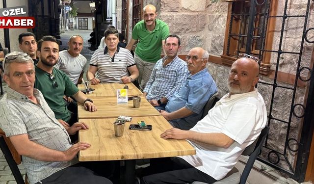 Ankara Kalkandereliler Derneği yönetiminden taziye ziyareti