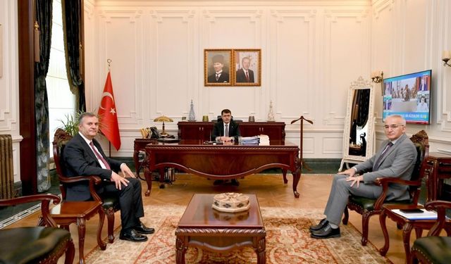 Başkan Demirbaş’tan Vali Şahin’e ziyaret