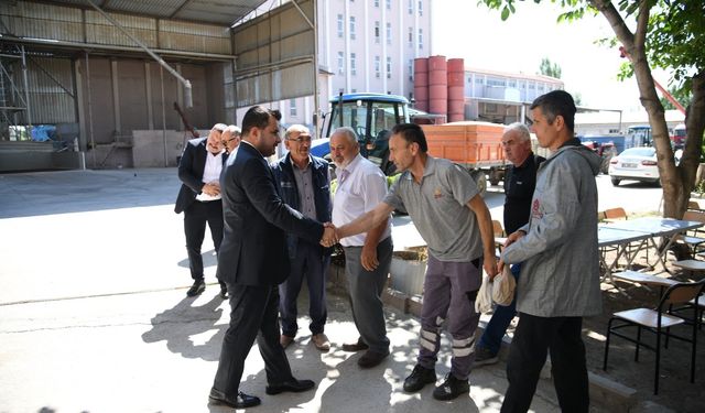 Başkan Çırpanoğlu’ndan Arpa Buğday Alım Merkezi’ne ziyaret!