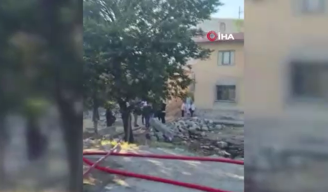 Beypazarı’nda iki katlı evde yangın paniği