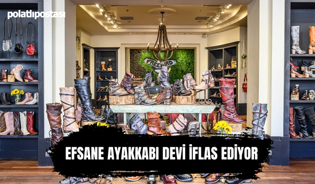 Bir döneme damga vuran ayakkabı devi iflas ediyor