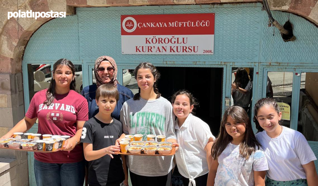 Çankaya Müftülüğü'nden esnafa aşure ikramı
