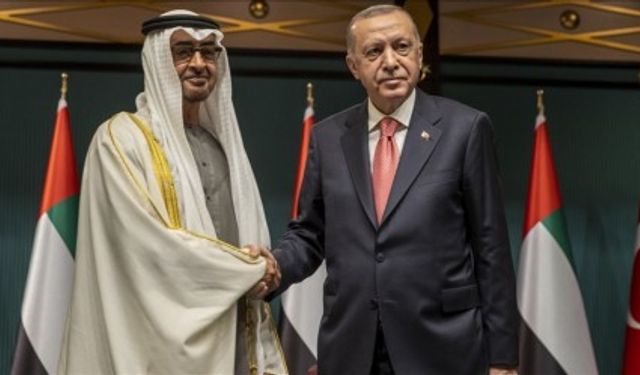 Cumhurbaşkanı Erdoğan, BAE lideri ile görüştü!