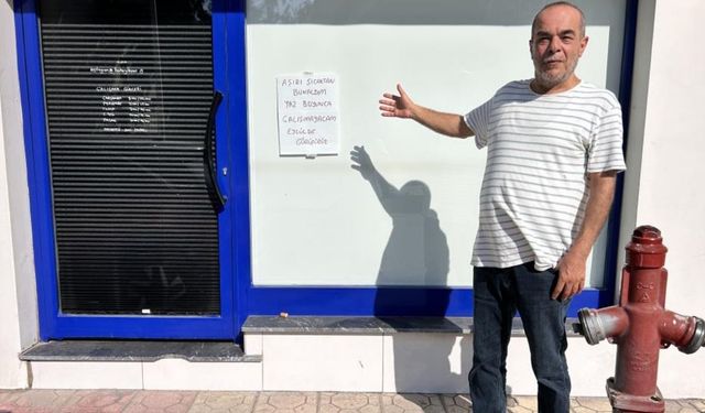 İş yerini kapatıp gitti: Notu gören şaşıp kaldı