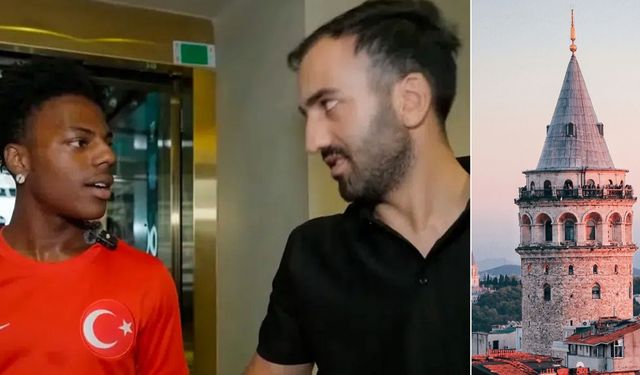 IShowSpeed'in Galata Kulesi videosu ortalığı karıştırdı! "Kültürel ve turistik değerlerimiz hedef alınıyor"