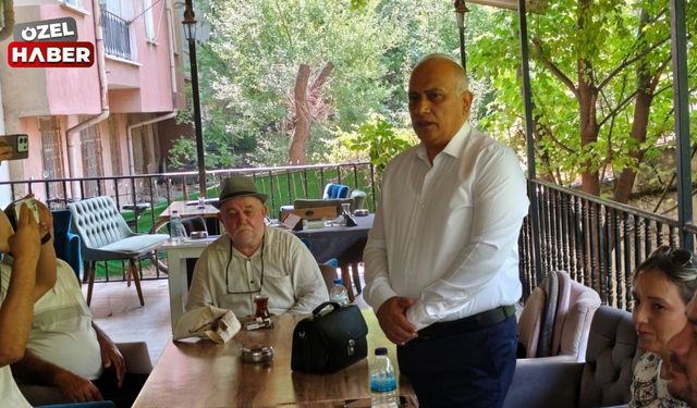 İYİ Parti İlçe Başkanı Adnan Sezgin, yerel basın ile bir araya geldi