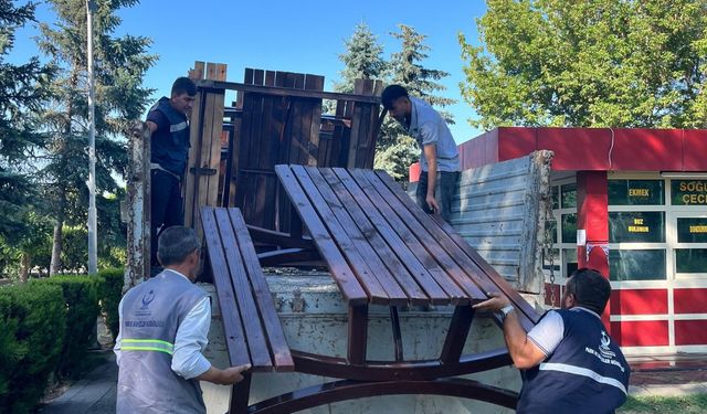 Kahramankazan'da çevre düzenleme çalışmaları devam ediyor