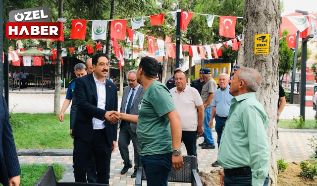 Kaymakam Yıldırım, vatandaşlarla buluştu