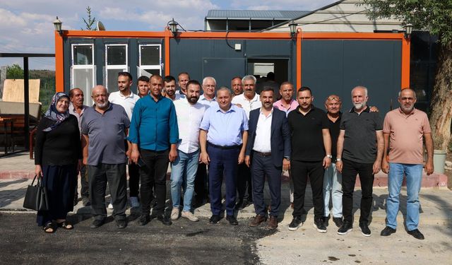 Keçiören Belediye Başkanı Özarslan'dan, vatandaş ve esnaf ziyareti