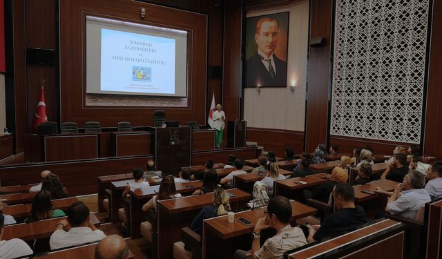 Keçiören’de, personele masabaşı egzersiz eğitimi