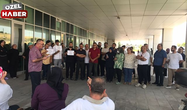 Öz Sağlık İş Sendikasından Polatlı'da basın açıklaması: "İşçi geçinemiyor"