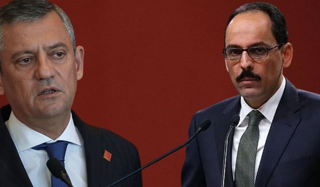 MİT Başkanı İbrahim Kalın, CHP'yi ziyaret edecek