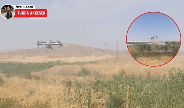 Drone destekli ilaçlamayla Polatlı’da sinek ve haşerelere geçit yok!