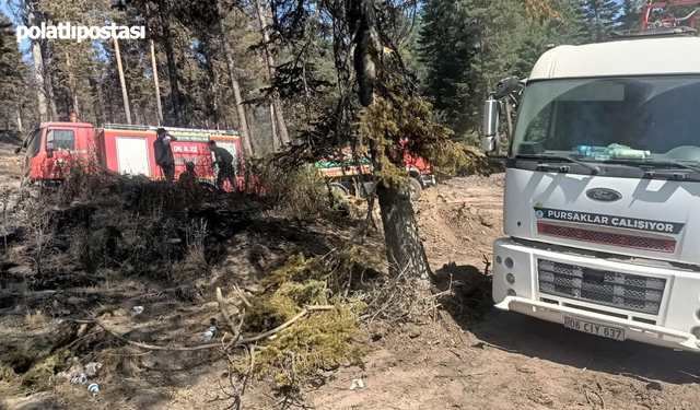 Pursaklar Belediyesi'nden Çankırı'daki orman yangınlarına karşı tam seferberlik