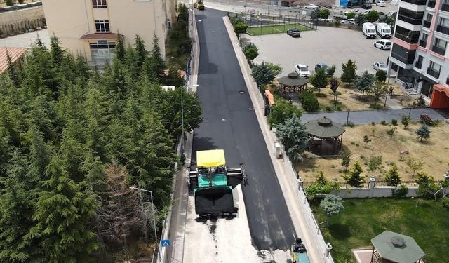 Pursaklar sokaklarında yenileme mesaisi sürüyor