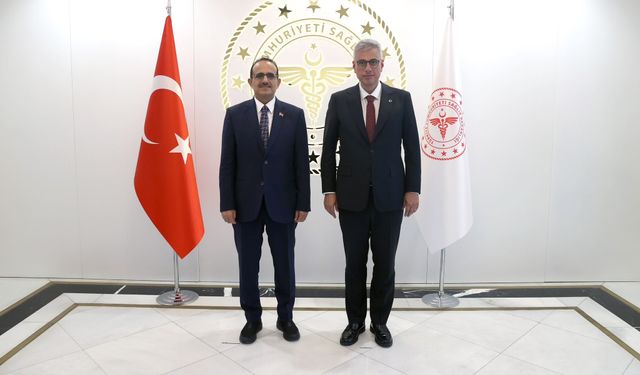 Sağlık Bakanı Memişoğlu, Yemenli mevkidaşıyla bir araya geldi
