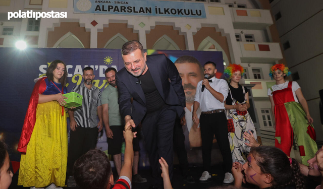 Sincan'da çocuklar coştu: Mahalle şenlikleri Saraycık'ta renkli görüntülere sahne oldu!