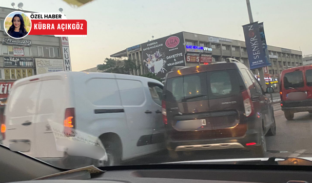 Şerit değiştiren sürücü kazaya neden oldu!