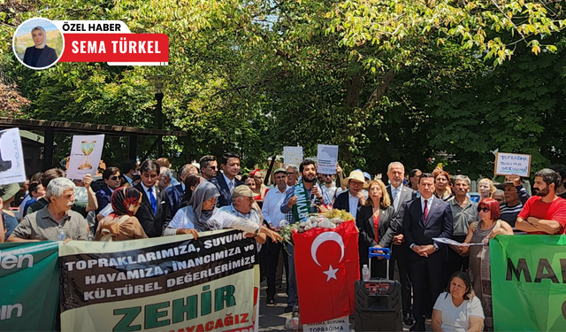 TBMM önünde eylem: “Tarım yok edilecek”