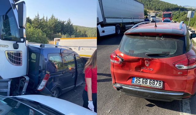 Balıkesir-Bursa Karayolu’nda zincirleme kaza