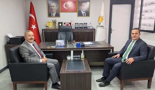 Kaymakam Genç’ten partilere nezaket ziyareti