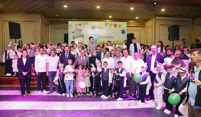 Akyurt'ta sünnet şöleni coşkusu! 90 çocuk sünnet oldu