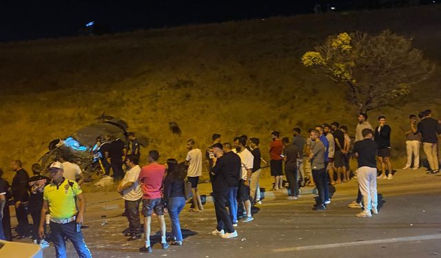Ankara’da feci kaza: Sürücü hayatını kaybetti, 1 kişi yaralandı