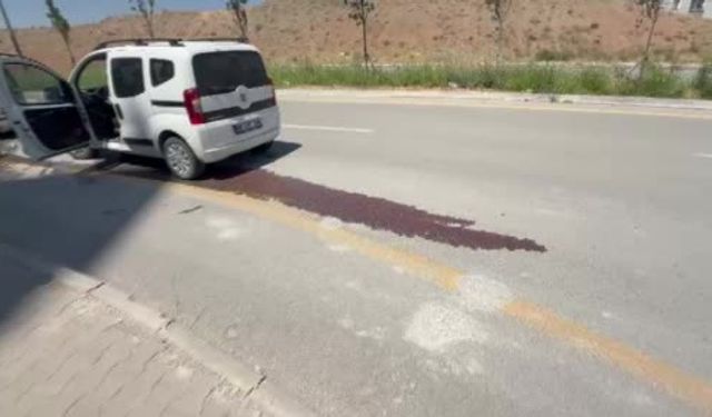 Ankara’da ters yöne giren otomobil kazaya neden oldu