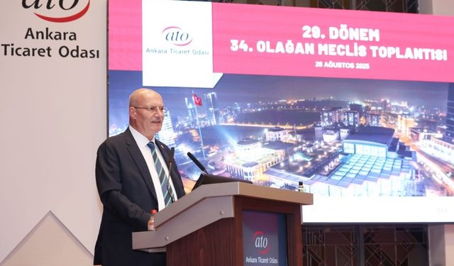 ATO Başkanı Baran: "Barajlarımızdaki su rezervi kritik seviyelerde''