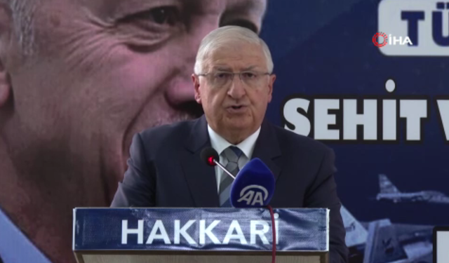 Bakan Güler, Hakkari'yi ziyaret etti