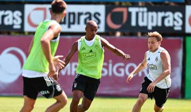 Beşiktaş, St. Patrick maçı hazırlıklarına hız verdi