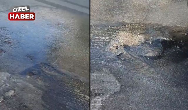İlçe sakinlerinden çağrı: Çankaya'da altyapı sızıntısı