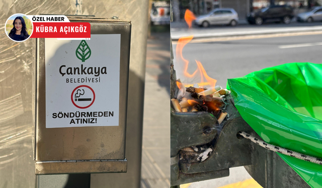 Çankaya’da sigara izmariti için pratik çözüm