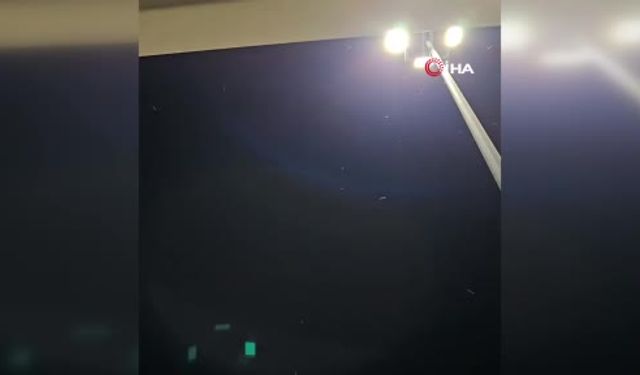 Gölbaşı’nda dolu yağışı etkili oldu