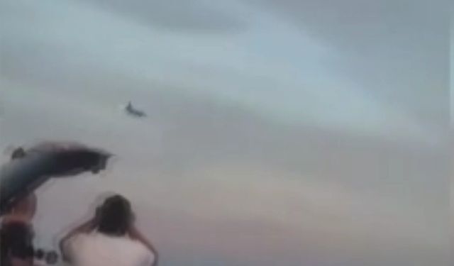 Gösteri provası sırasında F16 uçağı yere çakıldı! Can kaybı var