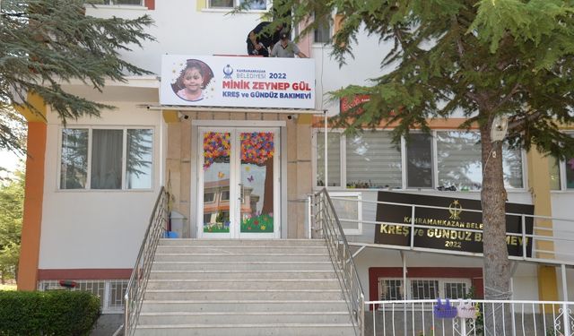 Kahramankazan'da, minik Zeynep Gül'ün adı kreşte yaşayacak