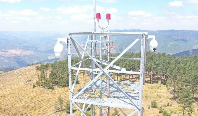 Kastamonu’nun ormanları gözetleme kuleleri ve dronlarla 7/24 koruma altında