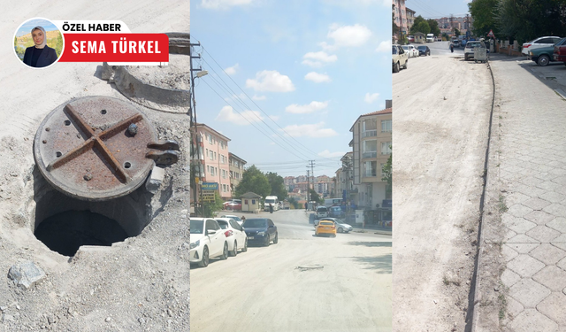 Keçiören’de açık bırakılan rögar kapağı tehlike saçıyor!