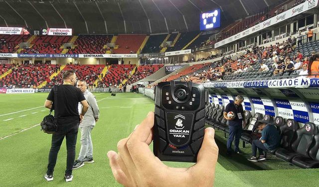 Maçlarda bundan sonra yerli ve milli yaka kamerası kullanılacak