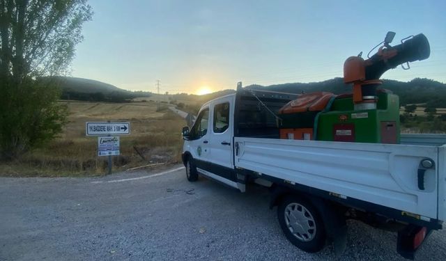 Nallıhan’da temizlik ve ilaçlama seferberliği