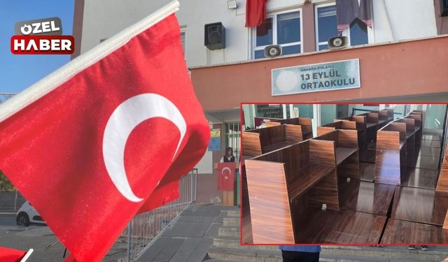 Polatlı Kızılay’dan 13 Eylül Ortaokuluna anlamlı destek