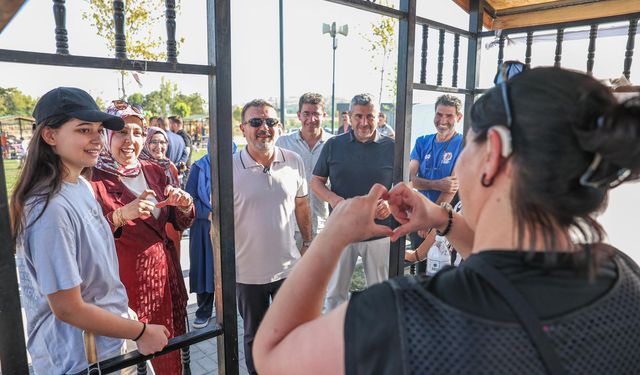 Sincan Park’ta işitme engelli vatandaşlara özel piknik etkinliği