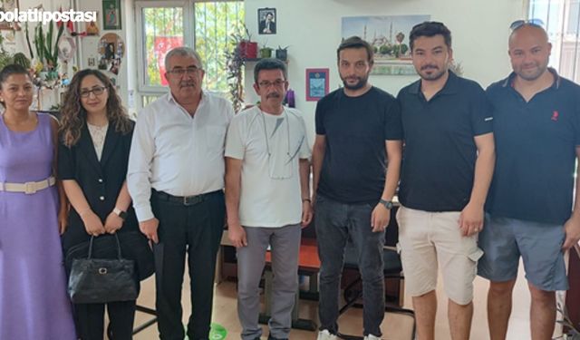 TEÇ-SEN heyeti eğitim çalışanlarına ziyarette bulundu