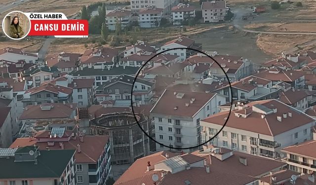 Keçiören'de bir ev alev alev yandı